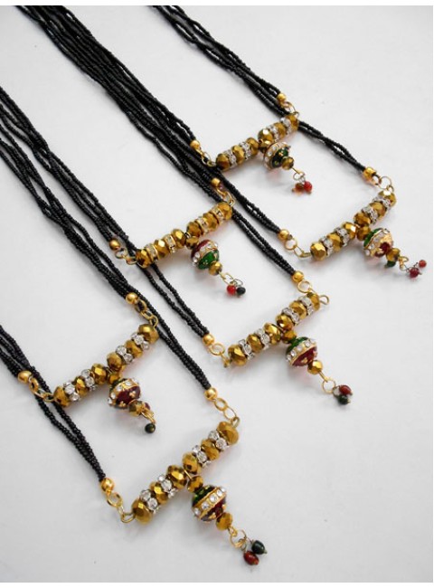 Meenakari Mangalsutra (6 Pcs)